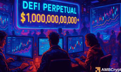 DeFi 永续合约交易量首次突破 1 万亿美元！